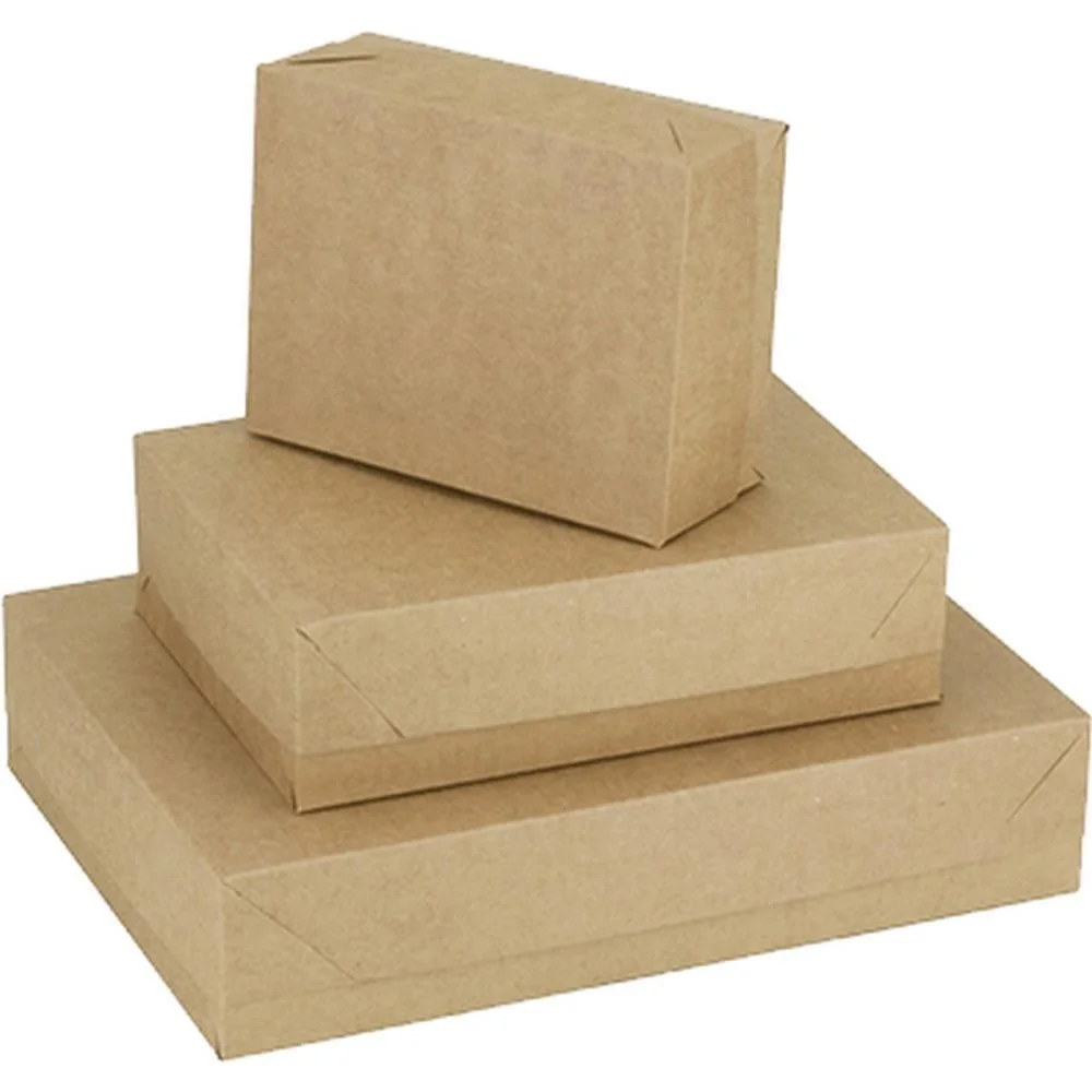 Caixa Para Presente Com Tampa Kraft Pq 19X14,5X7,5 Cristina (Pct.c/10) - imagem 3