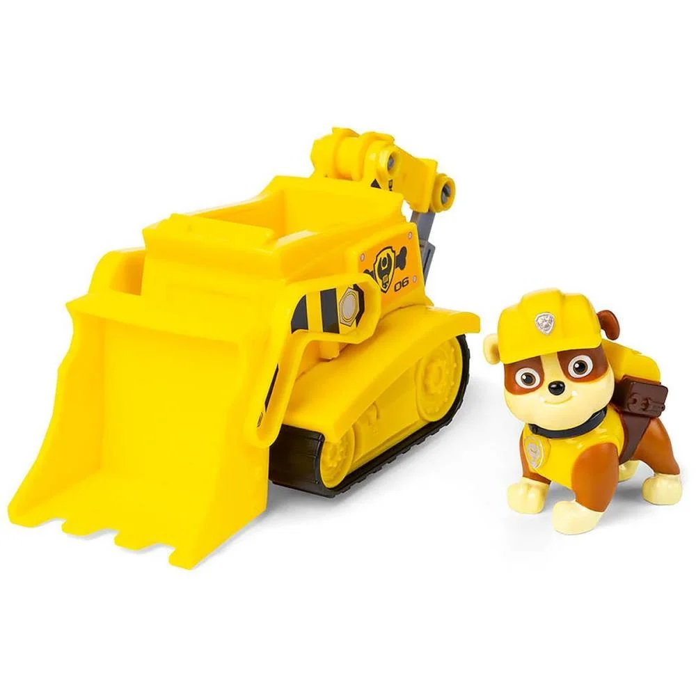 Boneco E Personagem Patrulha Canina Rubble Solido Sunny - imagem 3