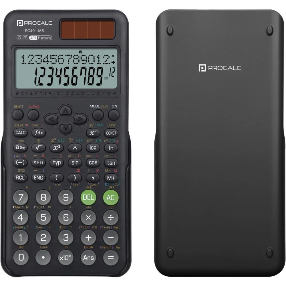 Calculadora Cientifica 401 Funcoes Sc-401Ms Procalc (Unidade) - imagem 2