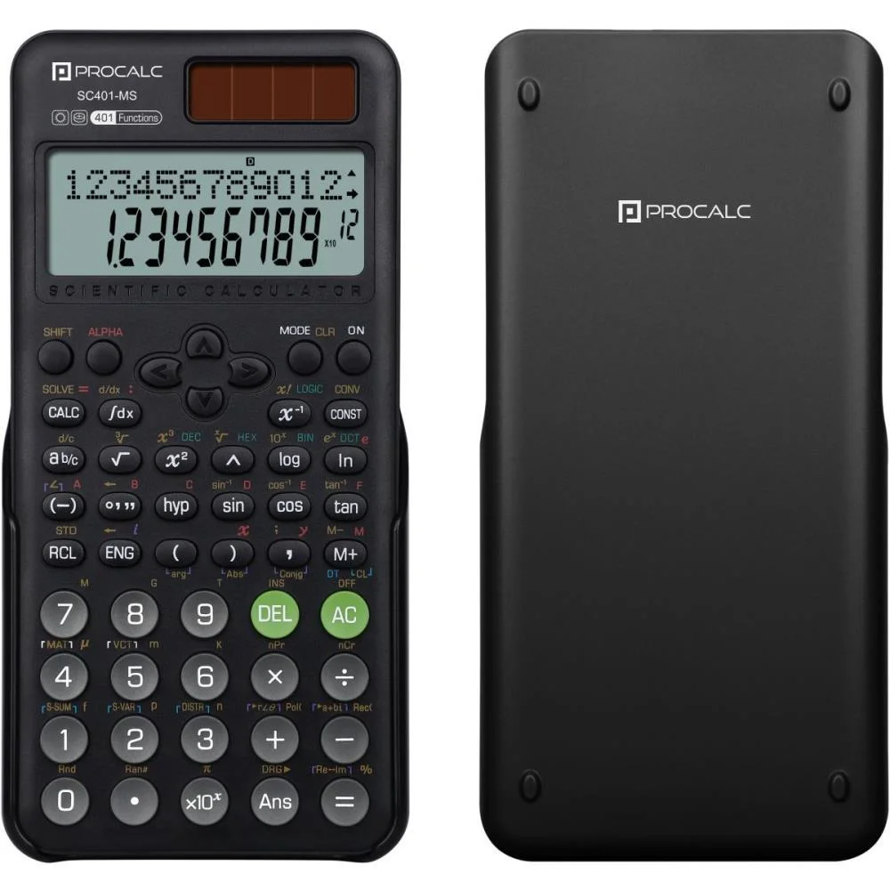 Calculadora Cientifica 401 Funcoes Sc-401Ms Procalc (Unidade) - imagem 3
