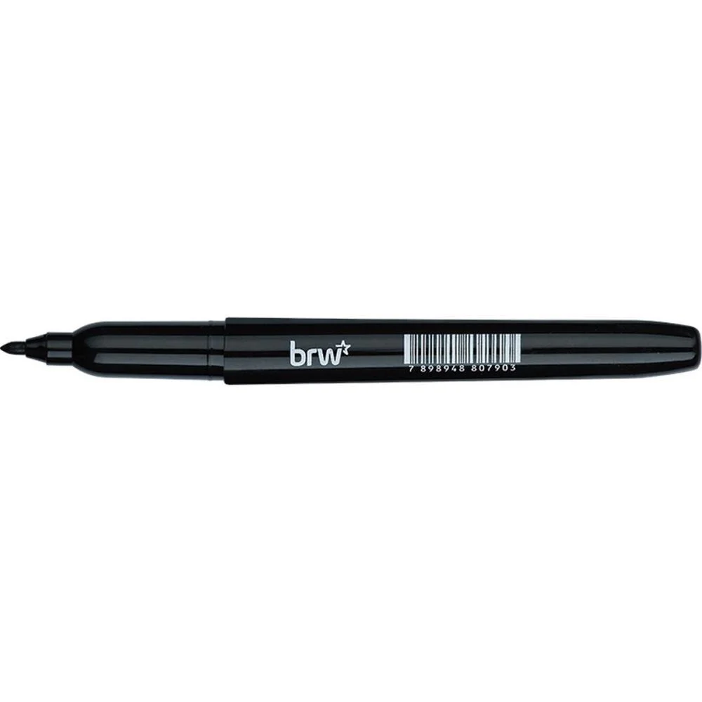 Caneta Para Cd 2.0Mm Preto Brw (Cx.c/12) - imagem 4