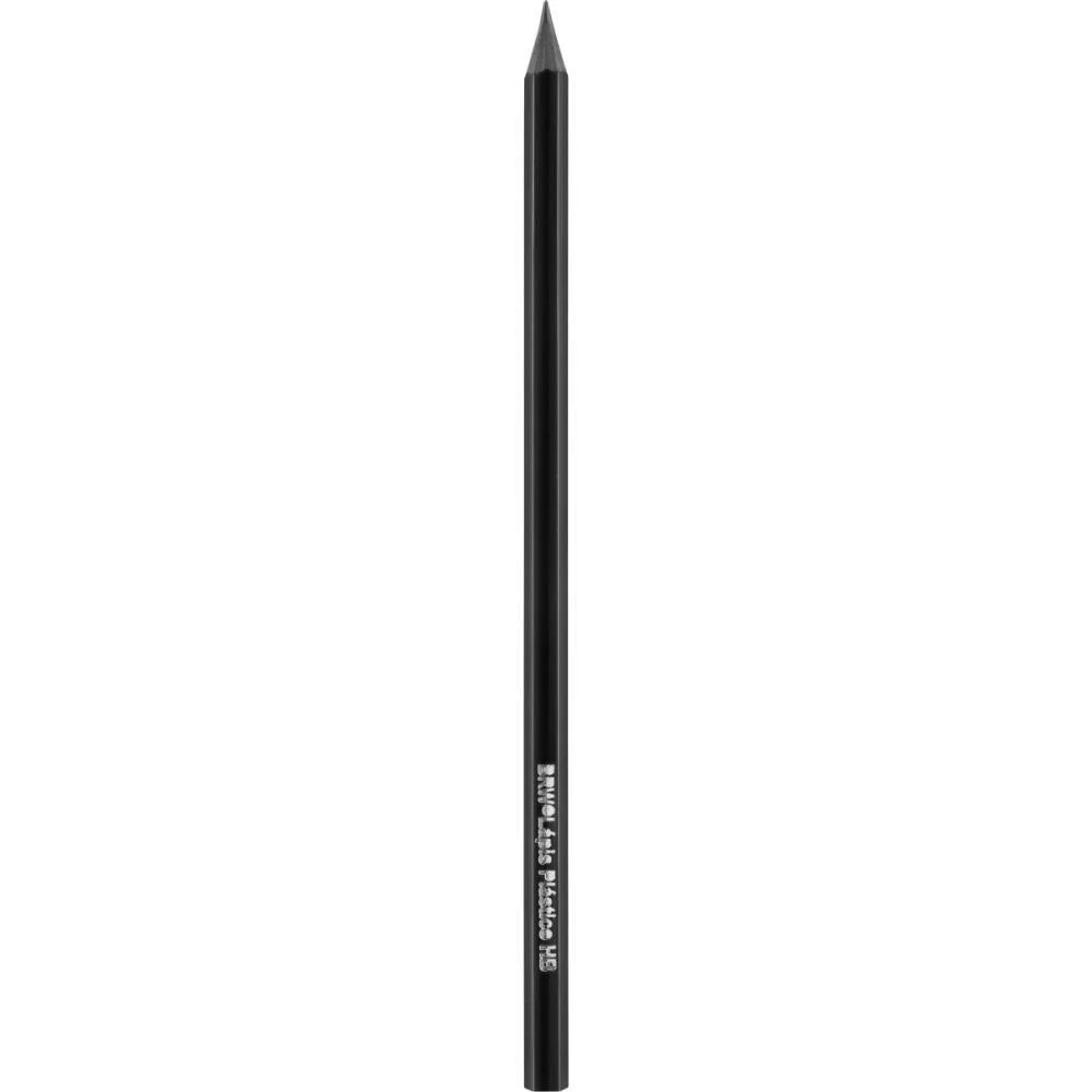 Lapis Preto Sextavado Hb Preto Resina Reciclada Brw (Cx.c/144) - imagem 5