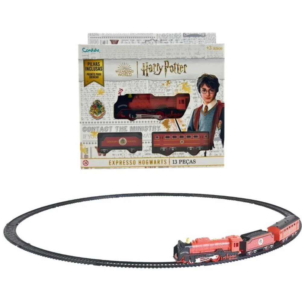 Locomotiva Harry Potter Ferrovia Mag.13Pc Candide - imagem 5