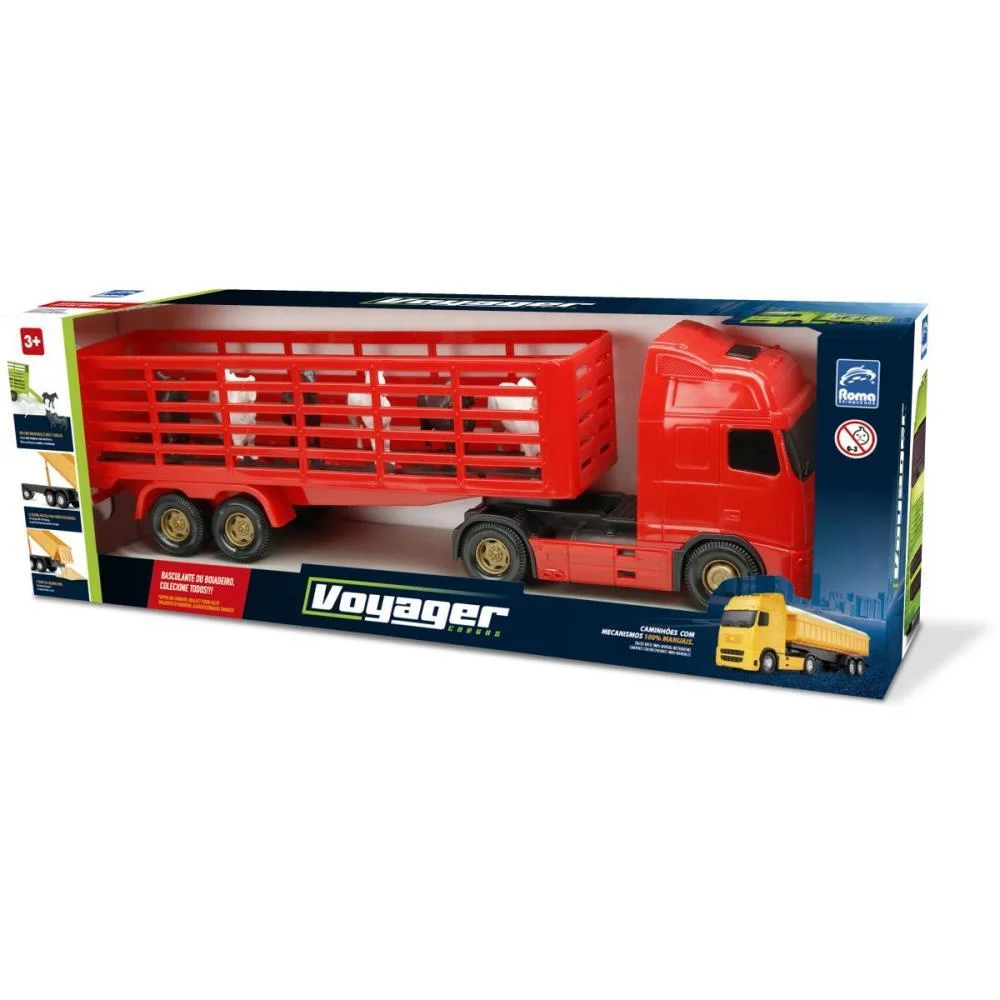 Caminhao Voyager Boiadeiro 39Cm. Roma (Unidade) - imagem 4