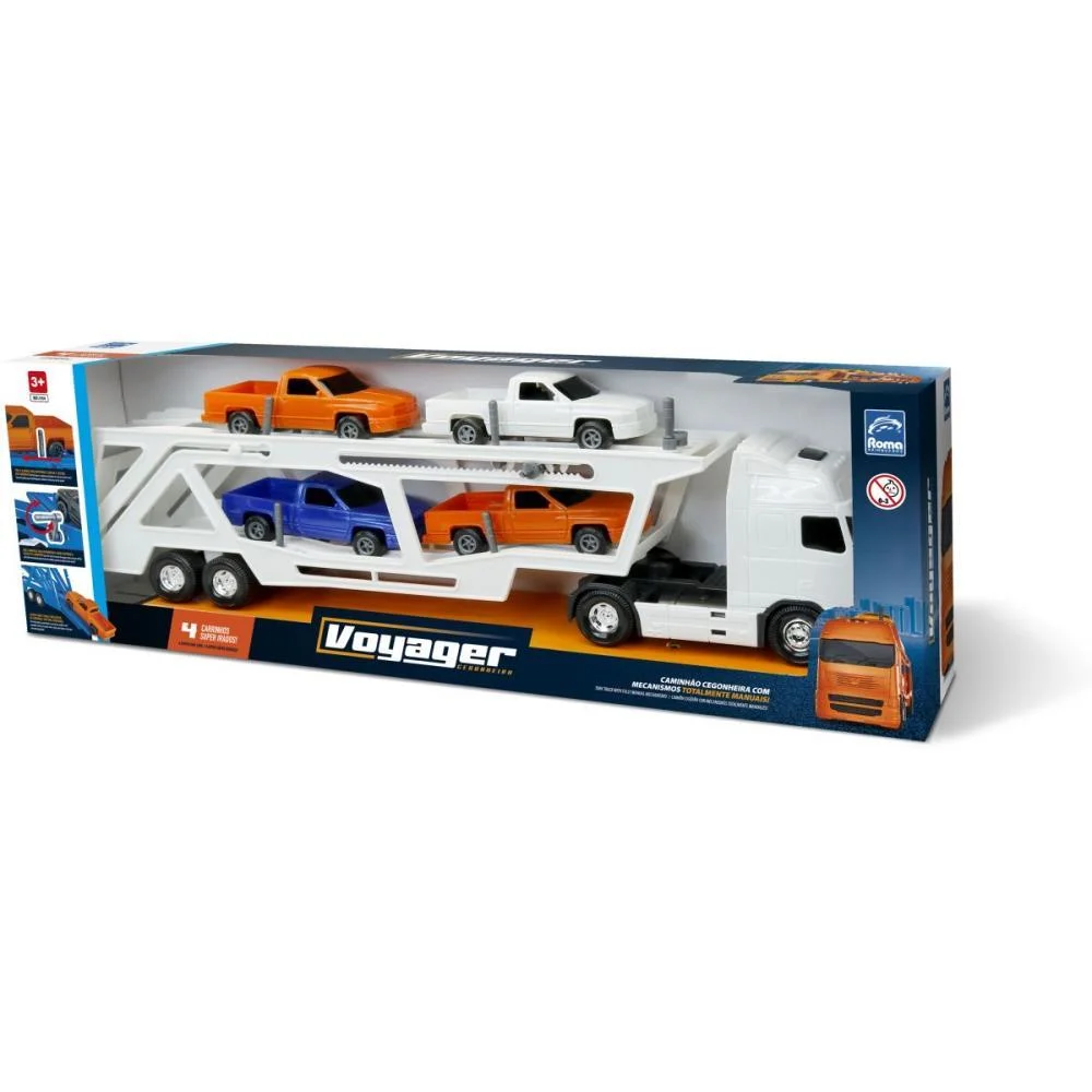 Caminhao Voyager Cegonheira 54Cm. Roma (Unidade) - imagem 4
