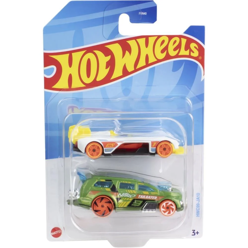 Hot Wheels Die-Cast Pack C/02 Carrinhos (S) Mattel (Blister) - imagem 6