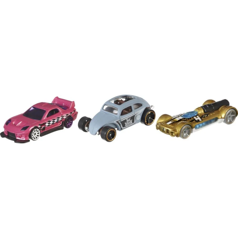 Hot Wheels Die-Cast Pack C/03 Carrinhos (S) Mattel (Blister) - imagem 12