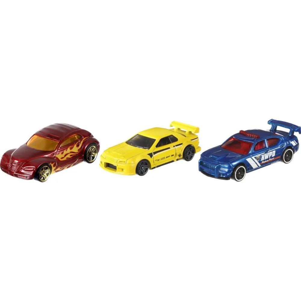 Hot Wheels Die-Cast Pack C/03 Carrinhos (S) Mattel (Blister) - imagem 8