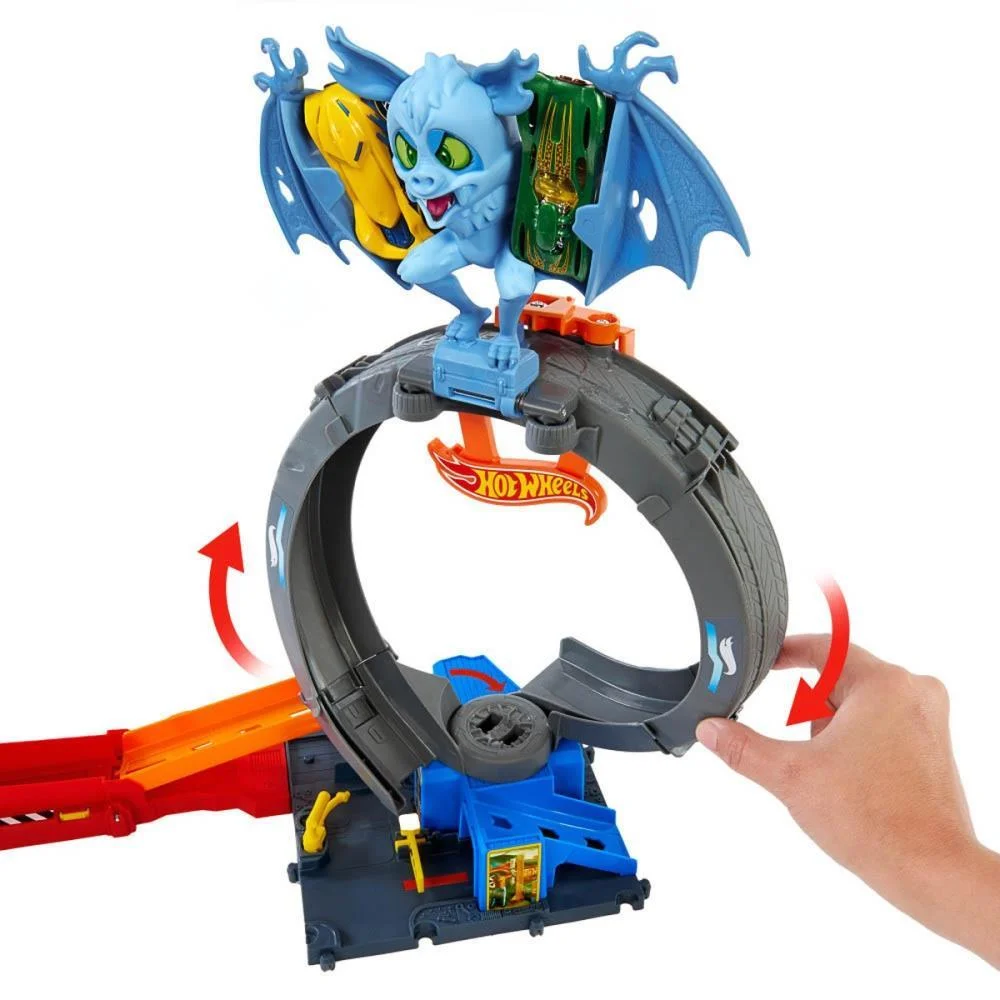 Hot Wheels Pista City Ataque Do Morcego Mattel (Unidade) - imagem 4