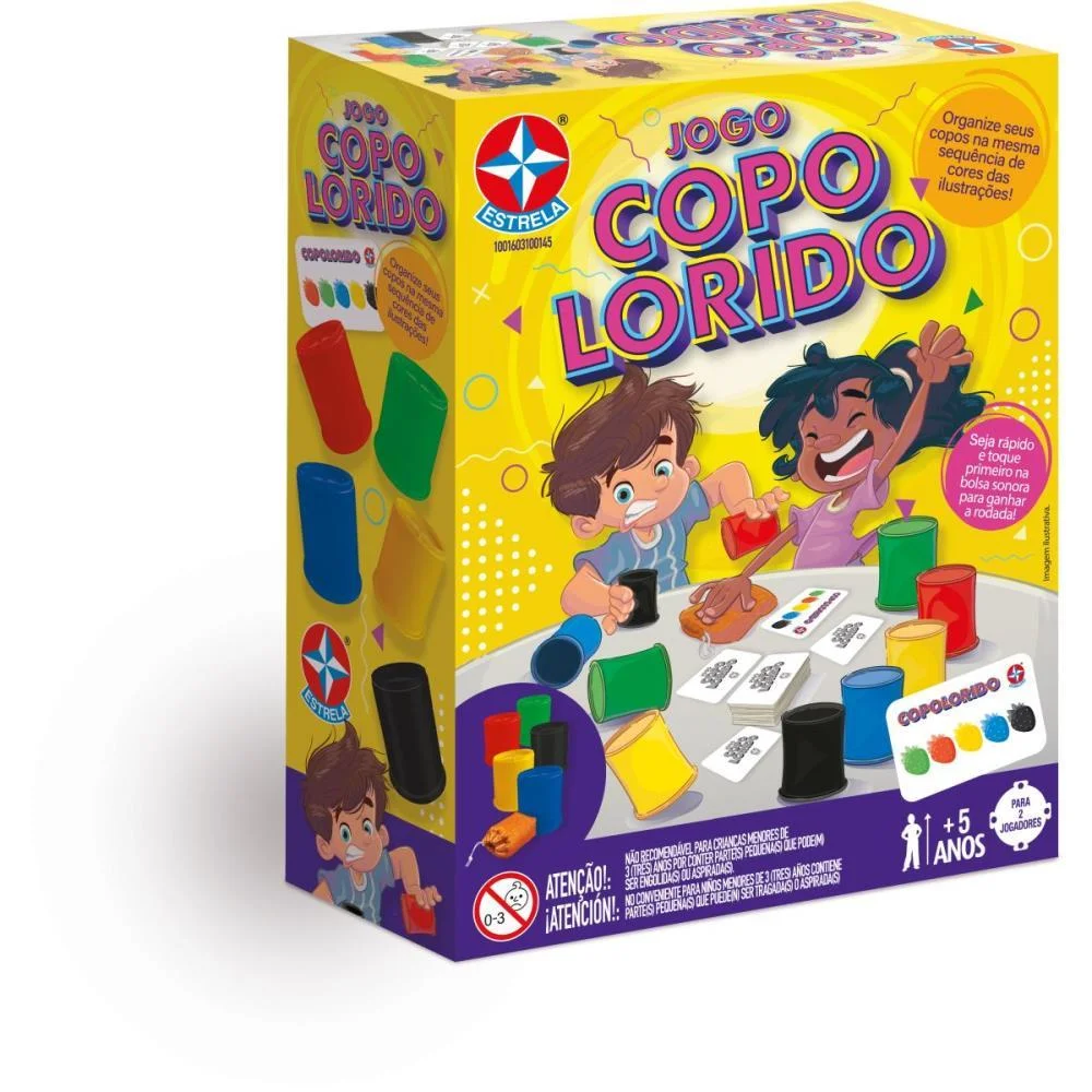 Jogo Diverso Copolorido Estrela (Unidade) - imagem 7