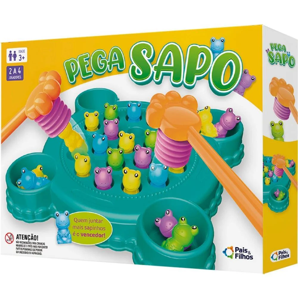 Jogo Diverso Pega Sapo Pais E Filhos (Unidade) - imagem 2