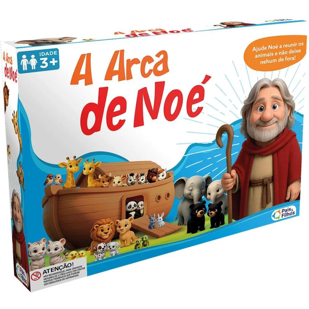 Jogo De Tabuleiro A Arca De Noe Pais E Filhos (Unidade) - imagem 3