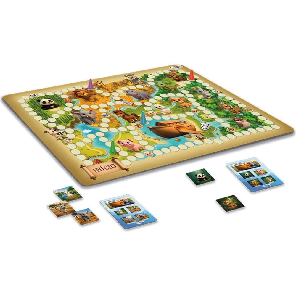 Jogo De Tabuleiro A Arca De Noe Pais E Filhos (Unidade) - imagem 4