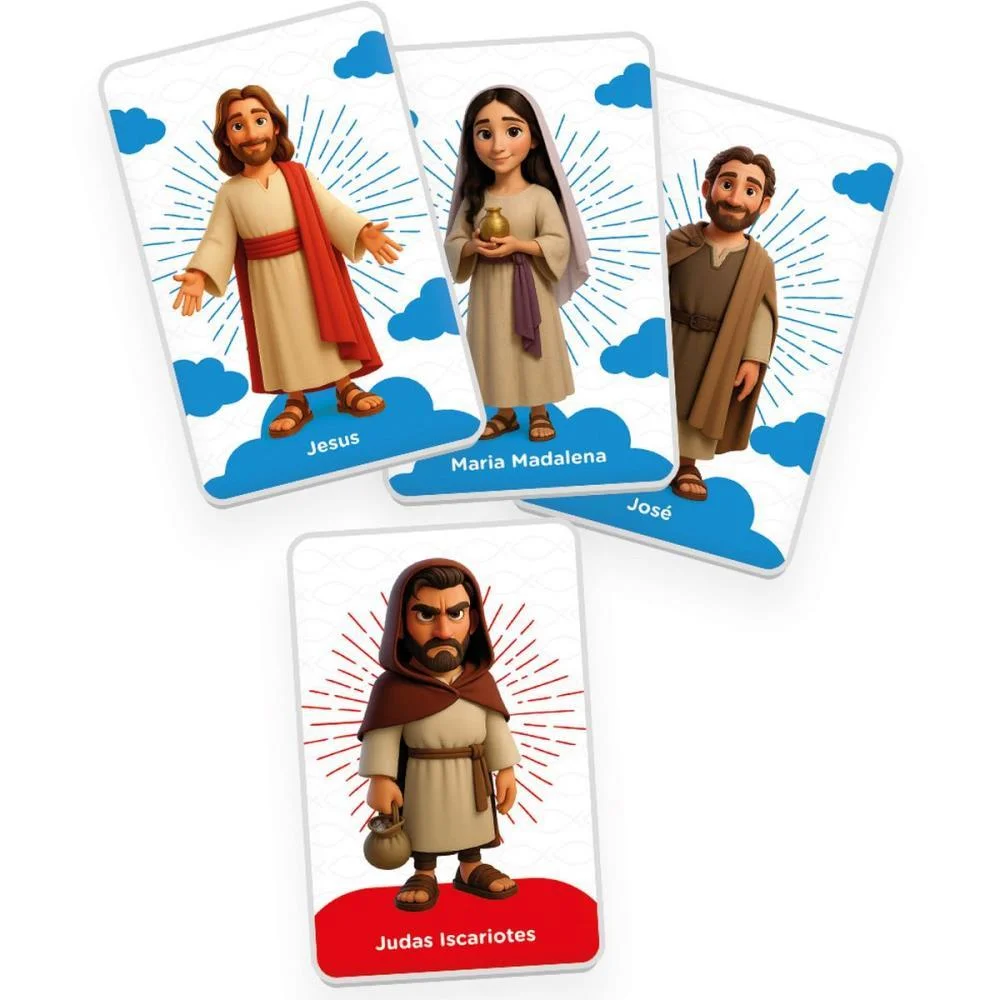 Jogo De Cartas Jogo Do Judas Pais E Filhos (Unidade) - imagem 3