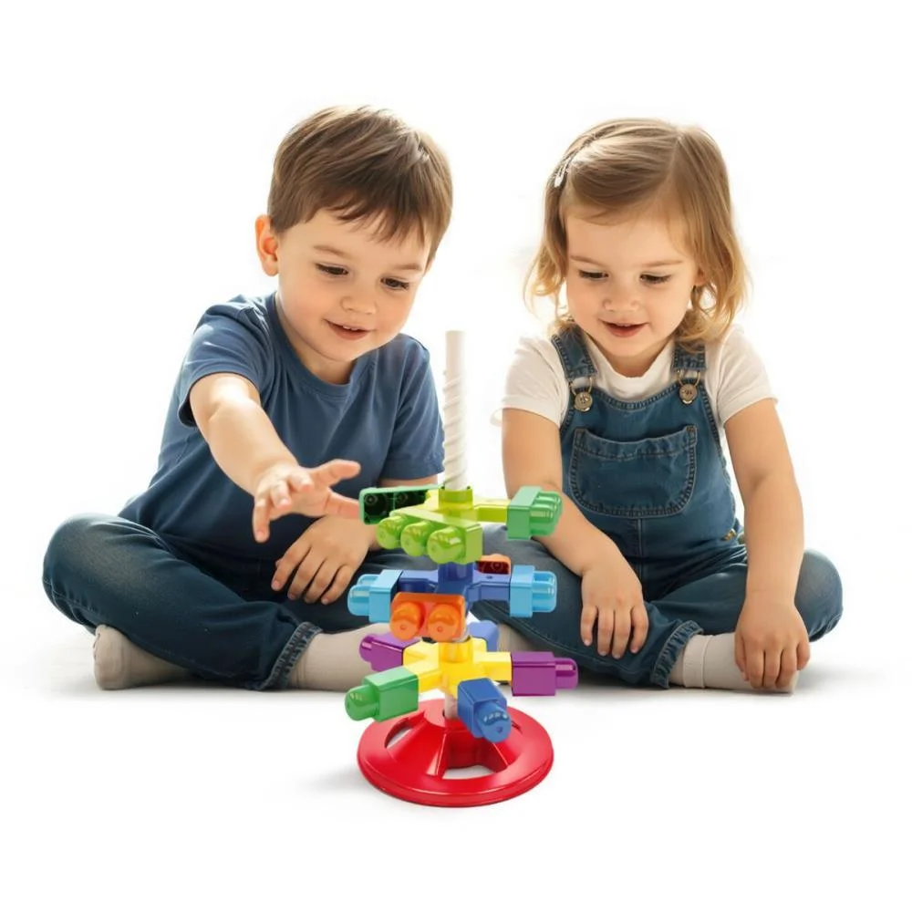 Brinquedo Educativo Giro Magico C/Blocos Dismat (Unidade) - imagem 5