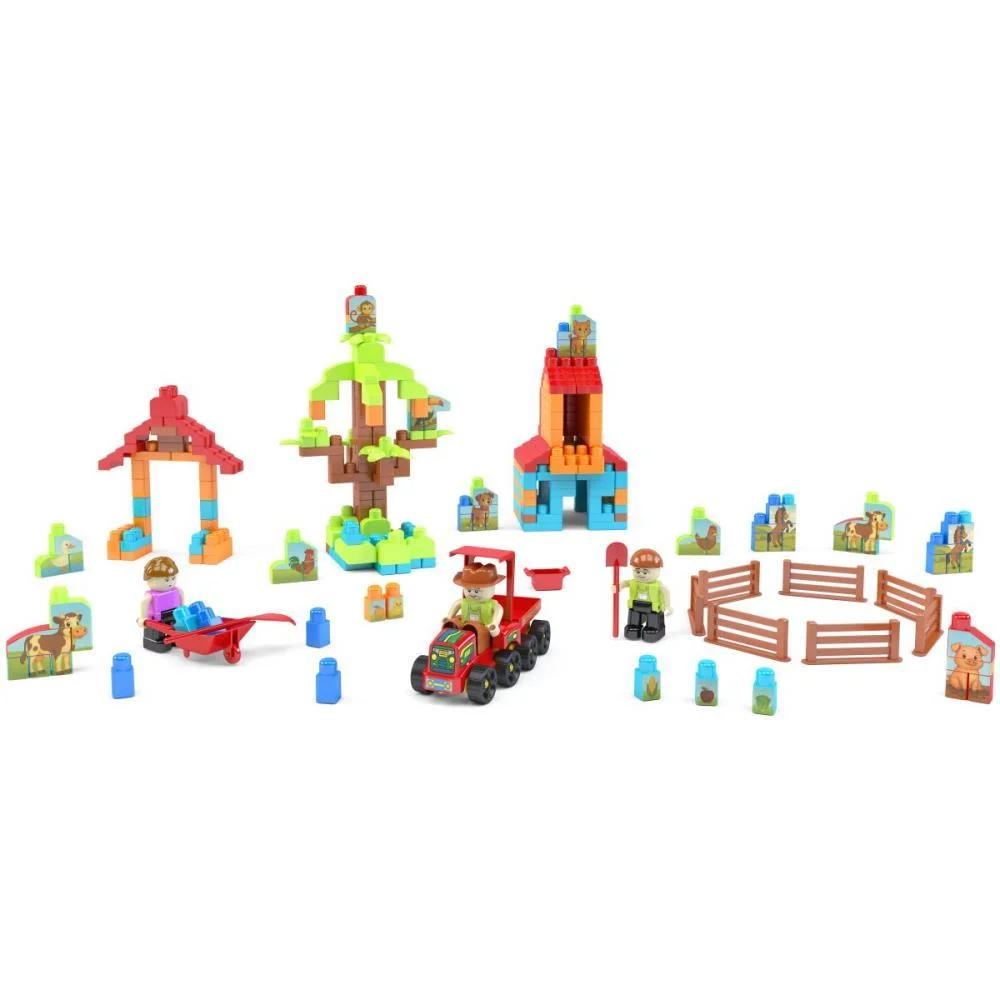 Brinquedo Para Montar Fazendinha Click 370Pcs Dismat (Unidade) - imagem 2