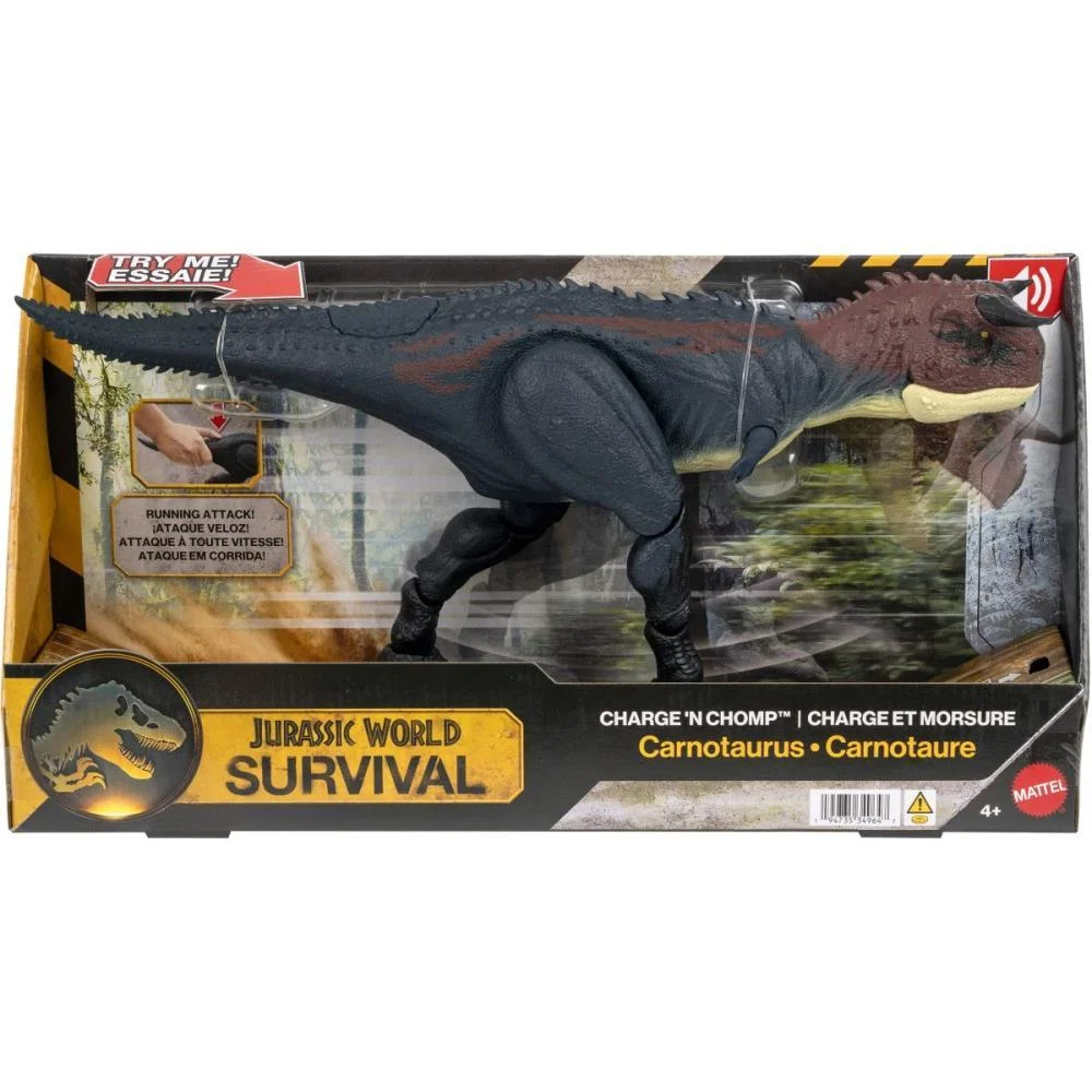 Boneco E Personagem Jw Carnotaurus 43Cm C/Som Mattel (Unidade) - imagem 7