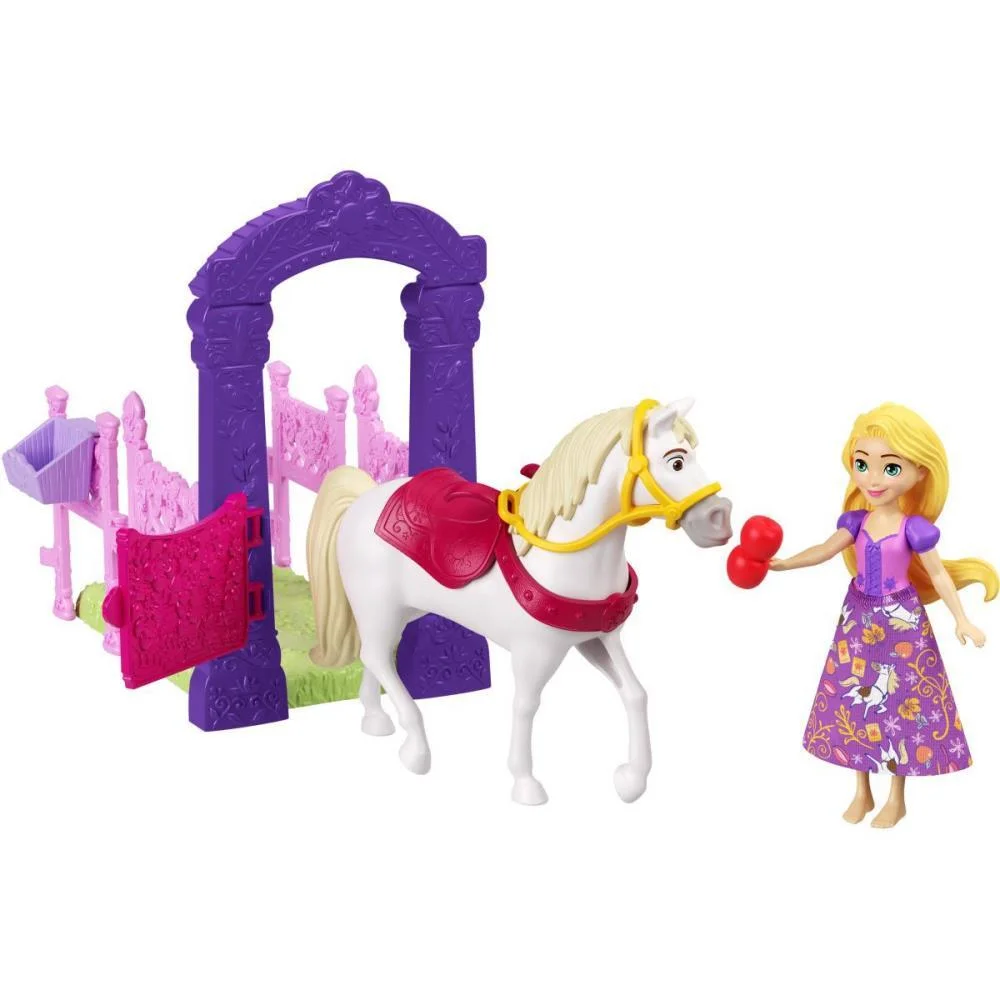 Boneca Disney Princesa C/Estabulo E Cavalo(S Mattel (Unidade) - imagem 5