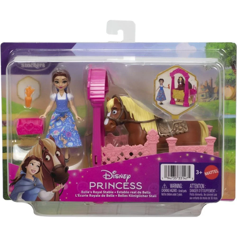 Boneca Disney Princesa C/Estabulo E Cavalo(S Mattel (Unidade) - imagem 8