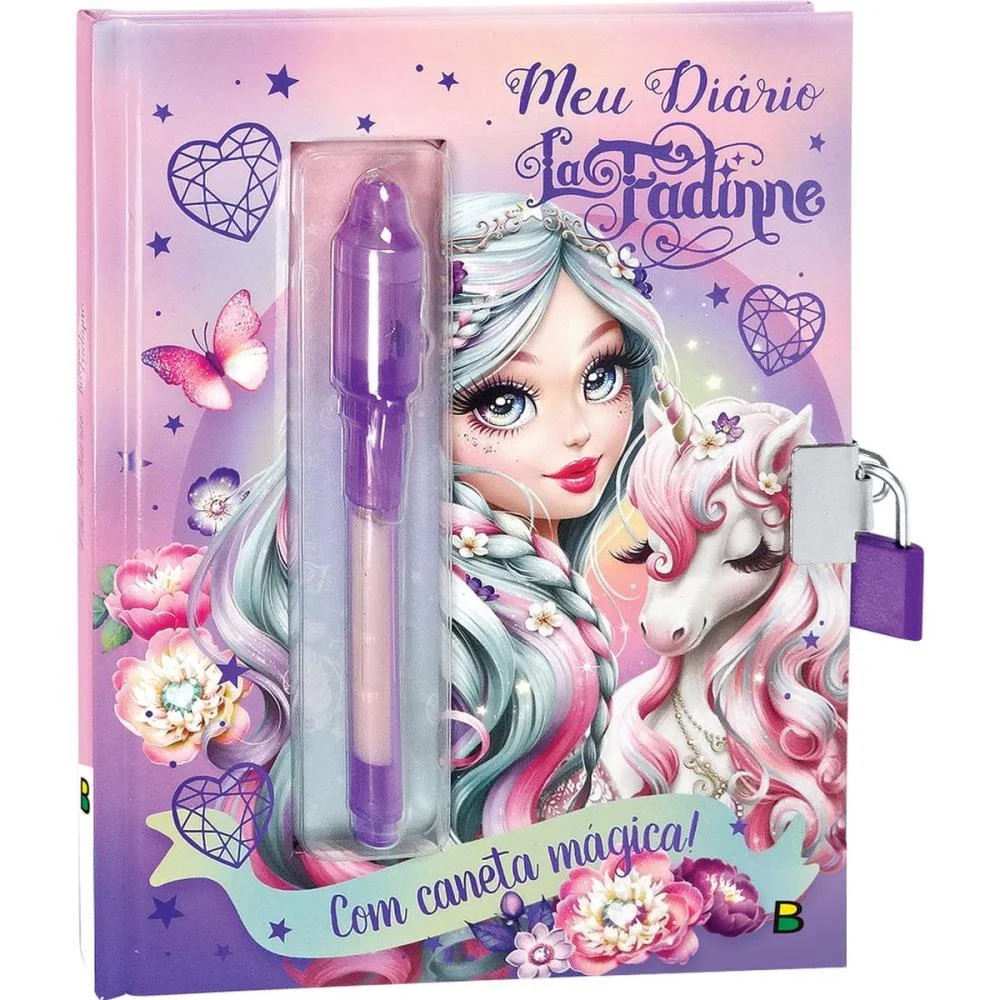 Diario La Fadini C/Cadeado Gr Todolivro (Unidade) - imagem 3