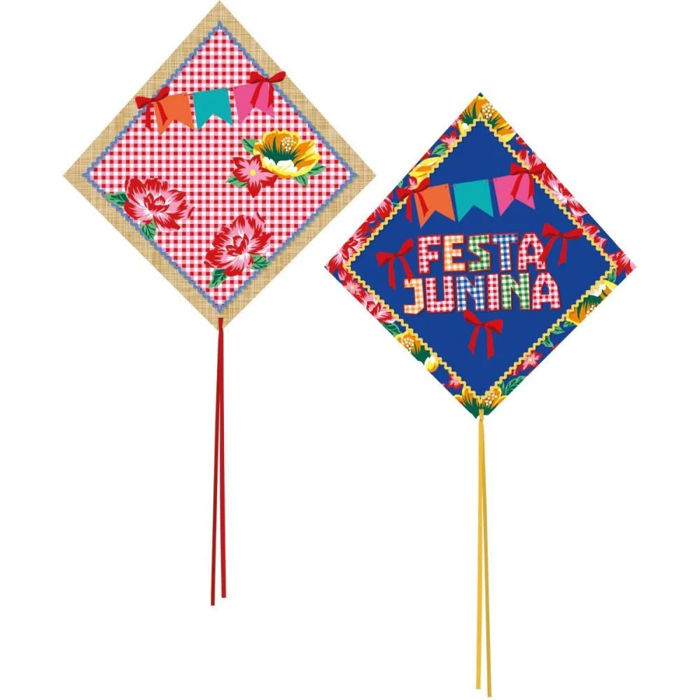 Festa Junina Pipa Xodo Compose 46X32,5Cm Cromus (Pct.c/02) - imagem 3