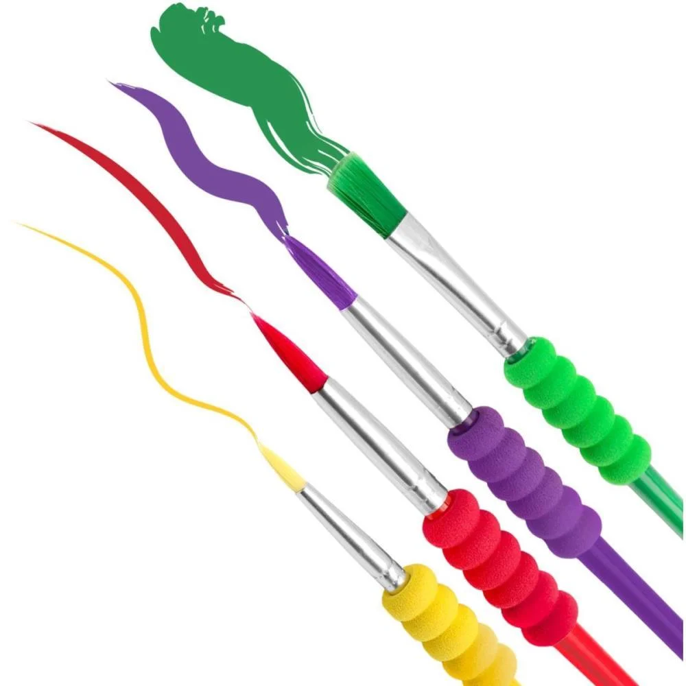 Pincel Artesanal Kit Soft Touch 4Pcs. Cortiarte (Kit) - imagem 4