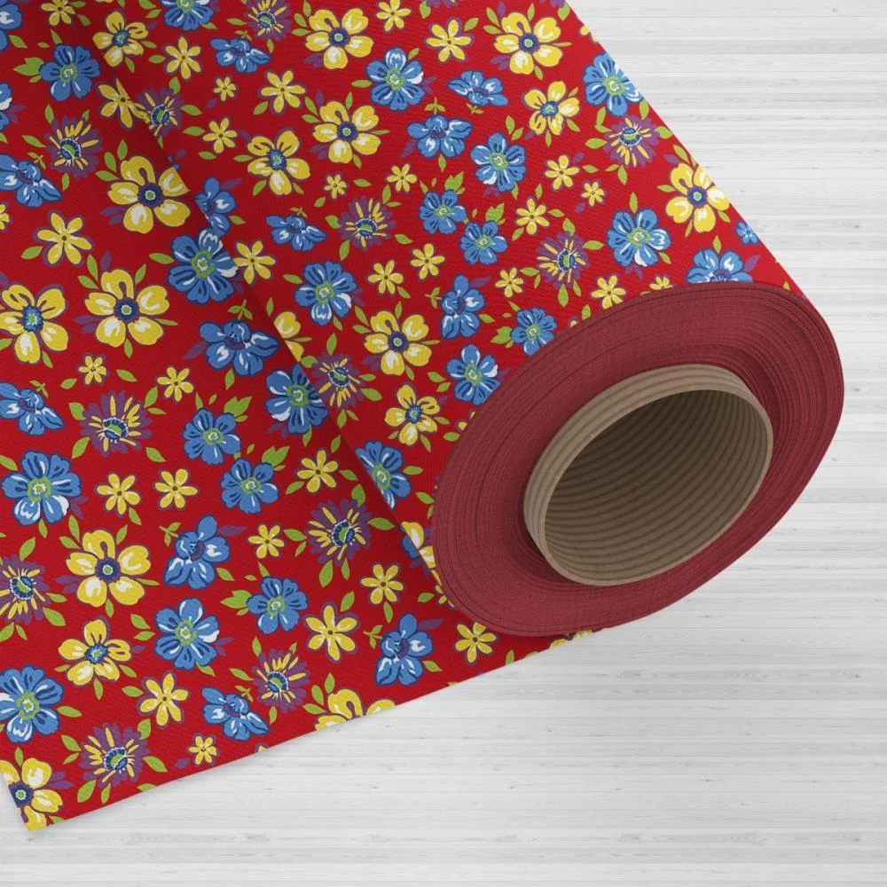 Tnt Estampado 1,40M 40G Chita Vermelho Mewi (Rl-10Mts) - imagem 4