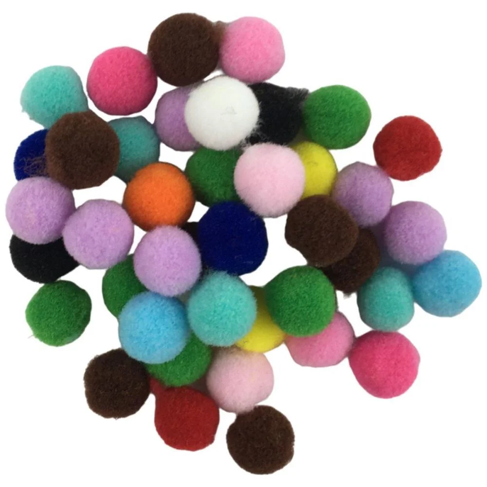 Aviamento Pompom Multicolor.2 10Mm C/100Unid. Art Lille (Pacote) - imagem 2