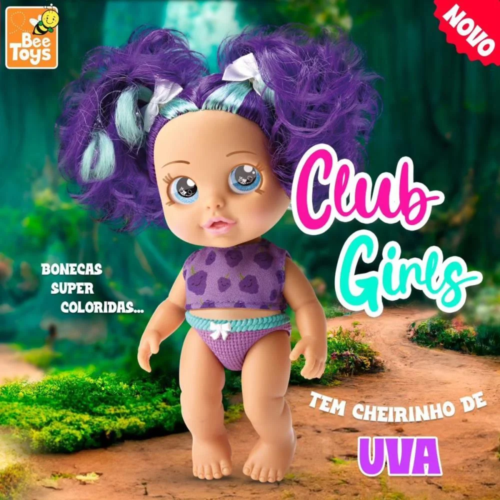 Boneca Club Girls Sabores 19Cm (S) Bee Toys - imagem 5