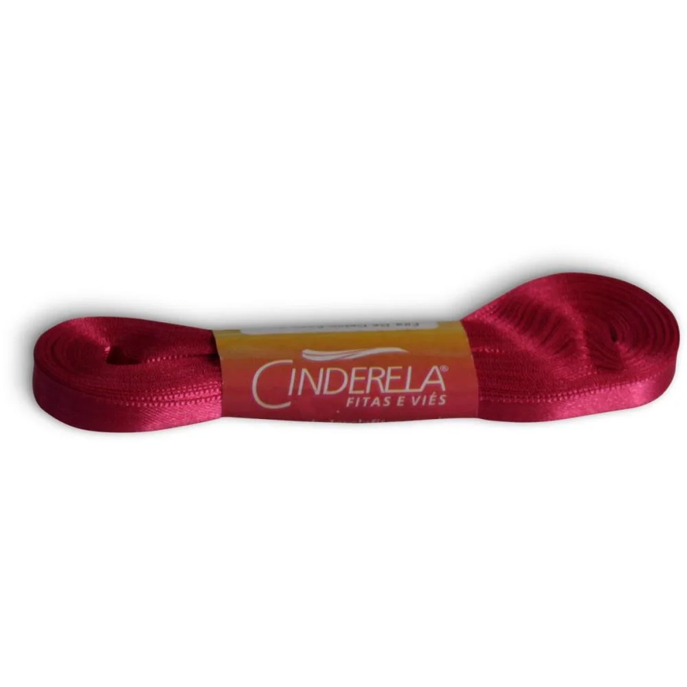Fita De Cetim 07Mm 10M. Pink Cinderela (Unidade) - imagem 3