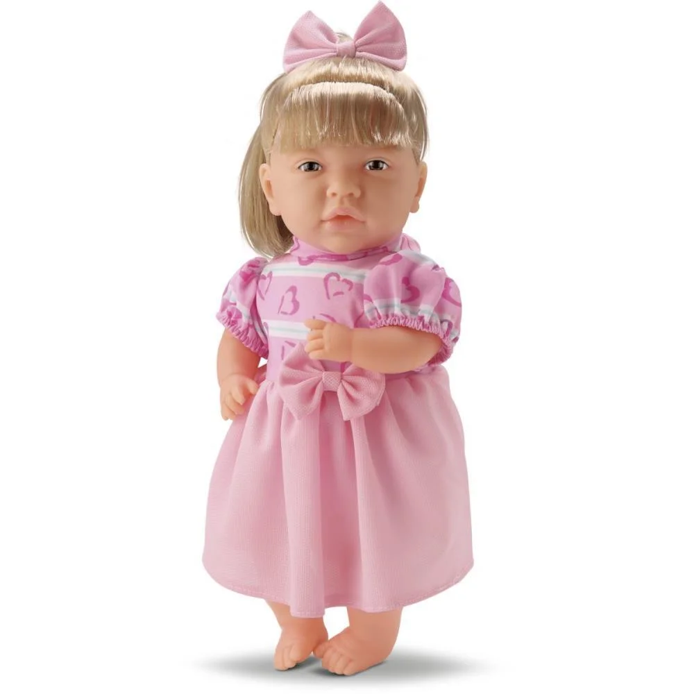 Boneca Com Mecanismo Duda Fala Frases 38Cm (S) Bee Toys - imagem 2