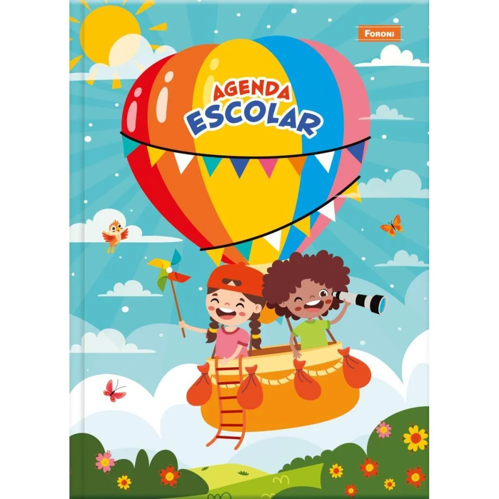 Agenda Permanente Escolar 96F.105X148Mm Foroni (Pct.c/05) - imagem 2