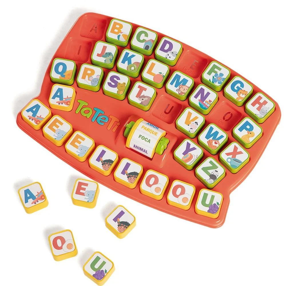 Brinquedo Educativo Monta Palavras Tateti - imagem 4