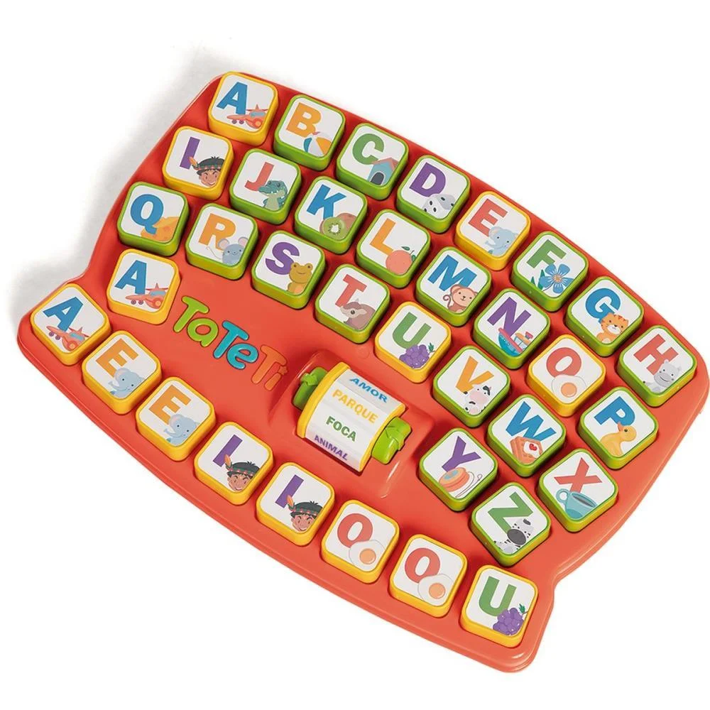 Brinquedo Educativo Monta Palavras Tateti - imagem 5