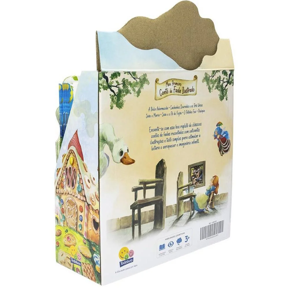 Livro Infantil Ilustrado Meu Primeiro Conto De Fada 6Ti Todolivro (Dp.c/48) - imagem 4