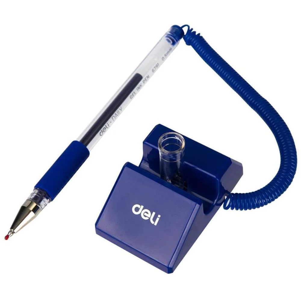 Caneta Para Balcao Daily C/Suporte Mini 0,5Mm Az Deli (Blister) - imagem 4
