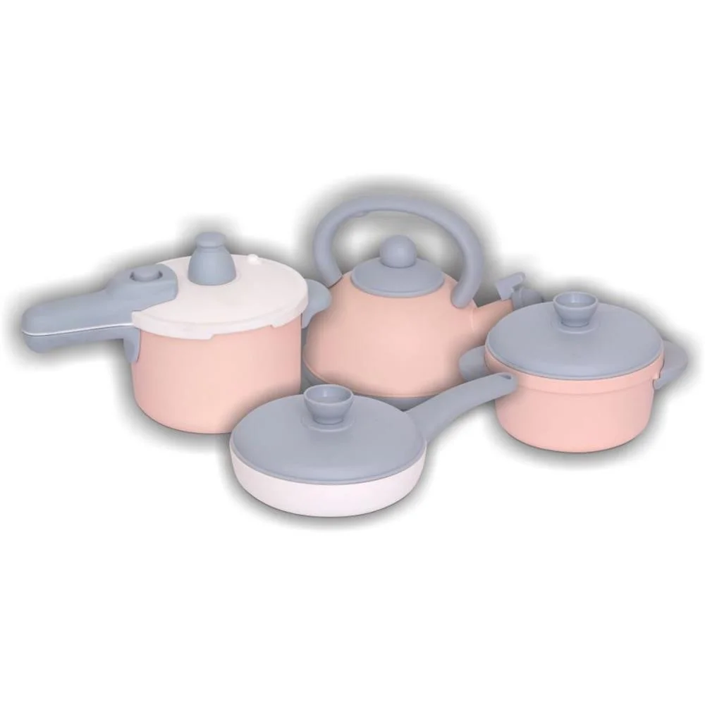 Brincando De Casinha Kit Panelas Baby Gourmet 4 Pcs Merco Toys - imagem 2