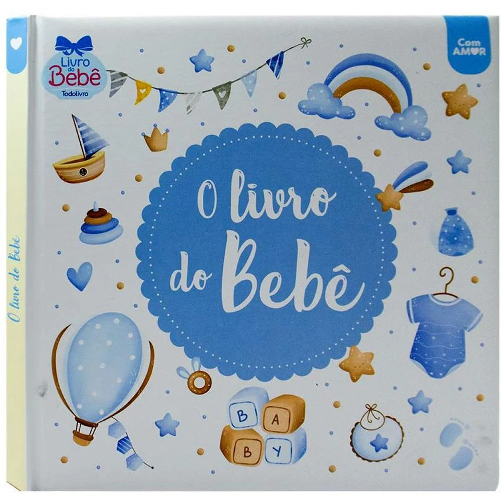 Livro Infantil Ilustrado Livro Do Bebe Cd Az 25X25Cm Todolivro (Unidade) - imagem 2