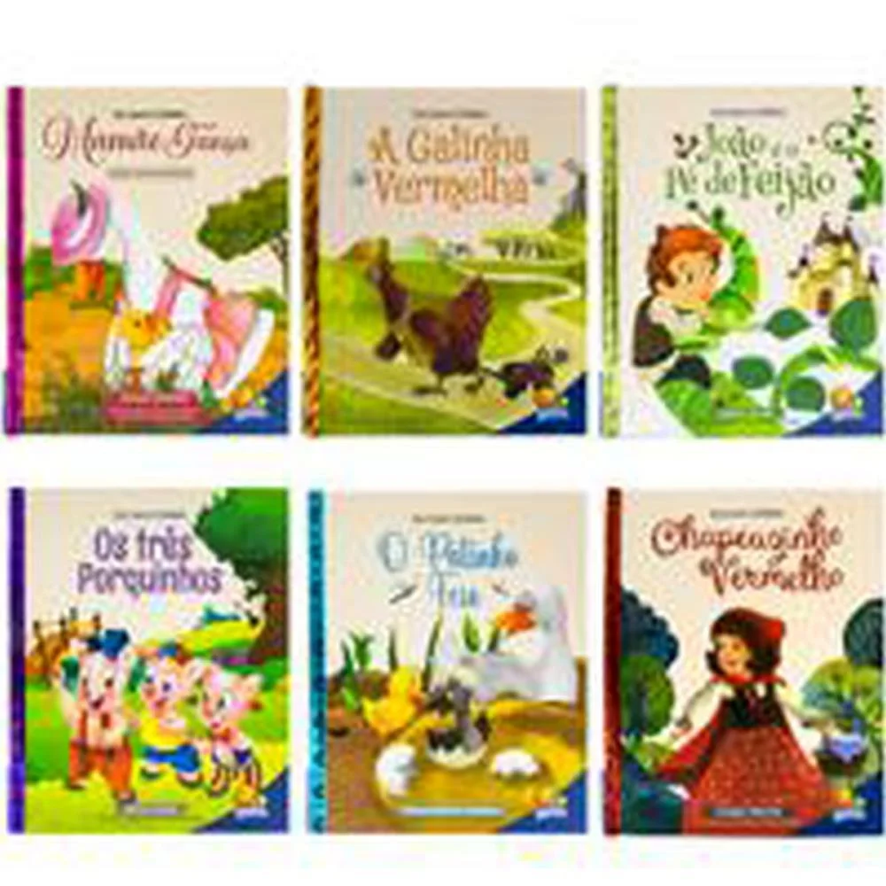 Livro Infantil Ilustrado Box Contos Classico Cd. 6Tit Todolivro (Unidade) - imagem 4