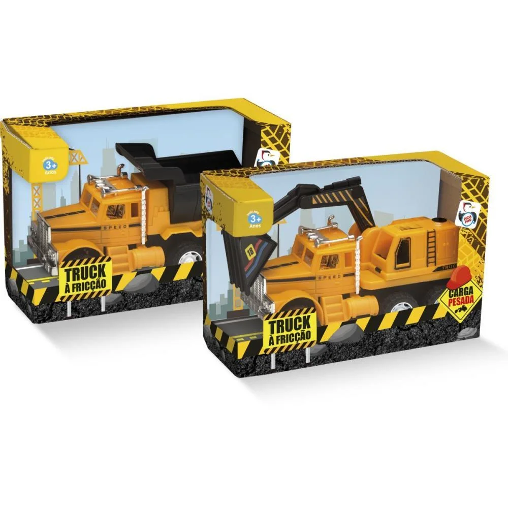 Caminhao Truck Construcao Modelos Sort. Pica Pau - imagem 10