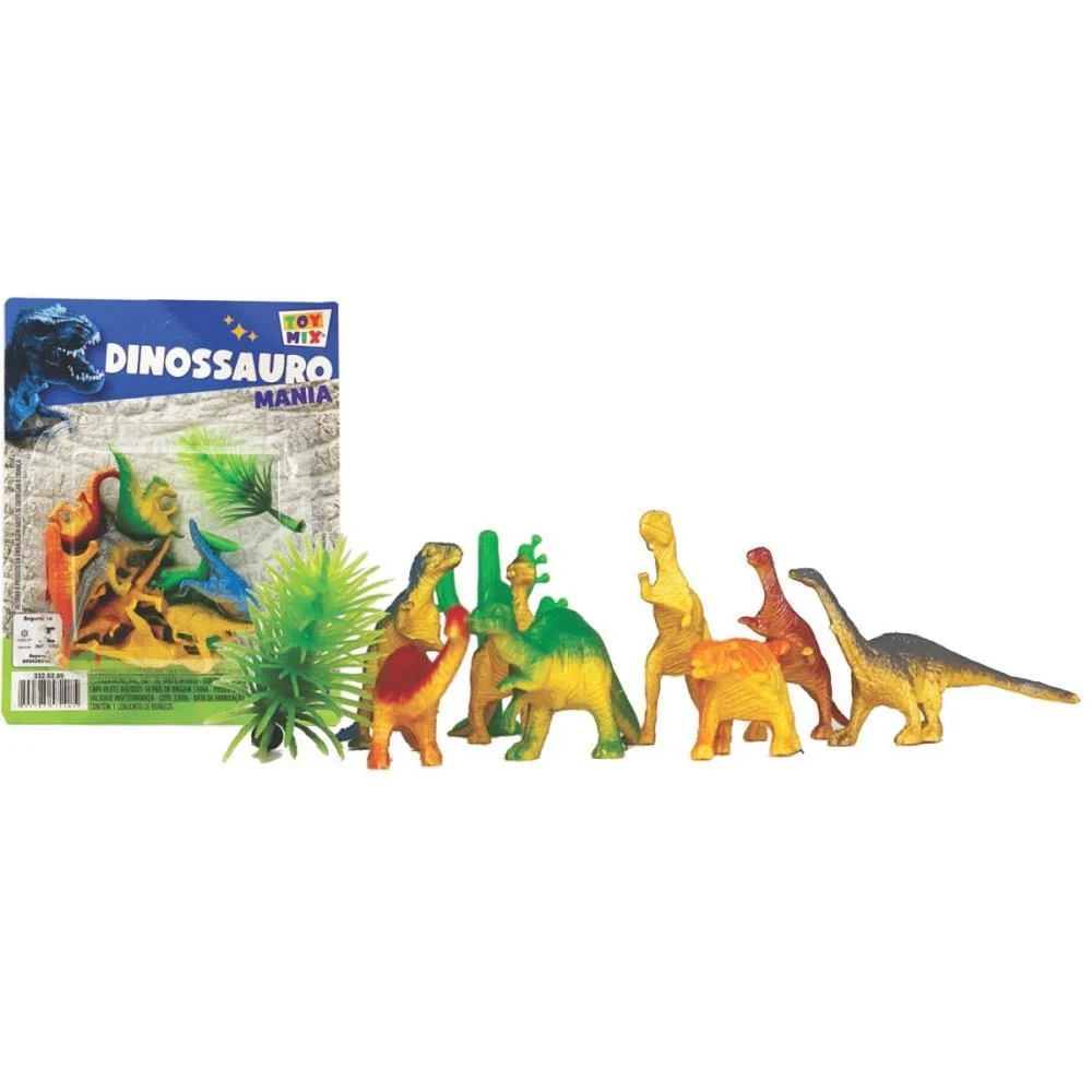 Miniatura Colecionavel Kit Dinossauro 10Pcs Rf607(S) Toy Mix (Unidade) - imagem 4