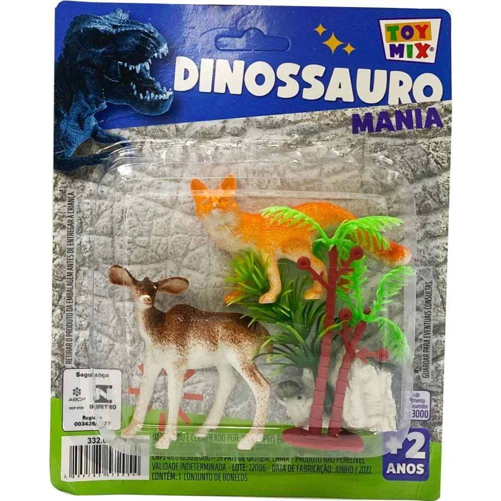 Miniatura Colecionavel Conjunto Animais 5Pcs (S) Toy Mix (Unidade) - imagem 4