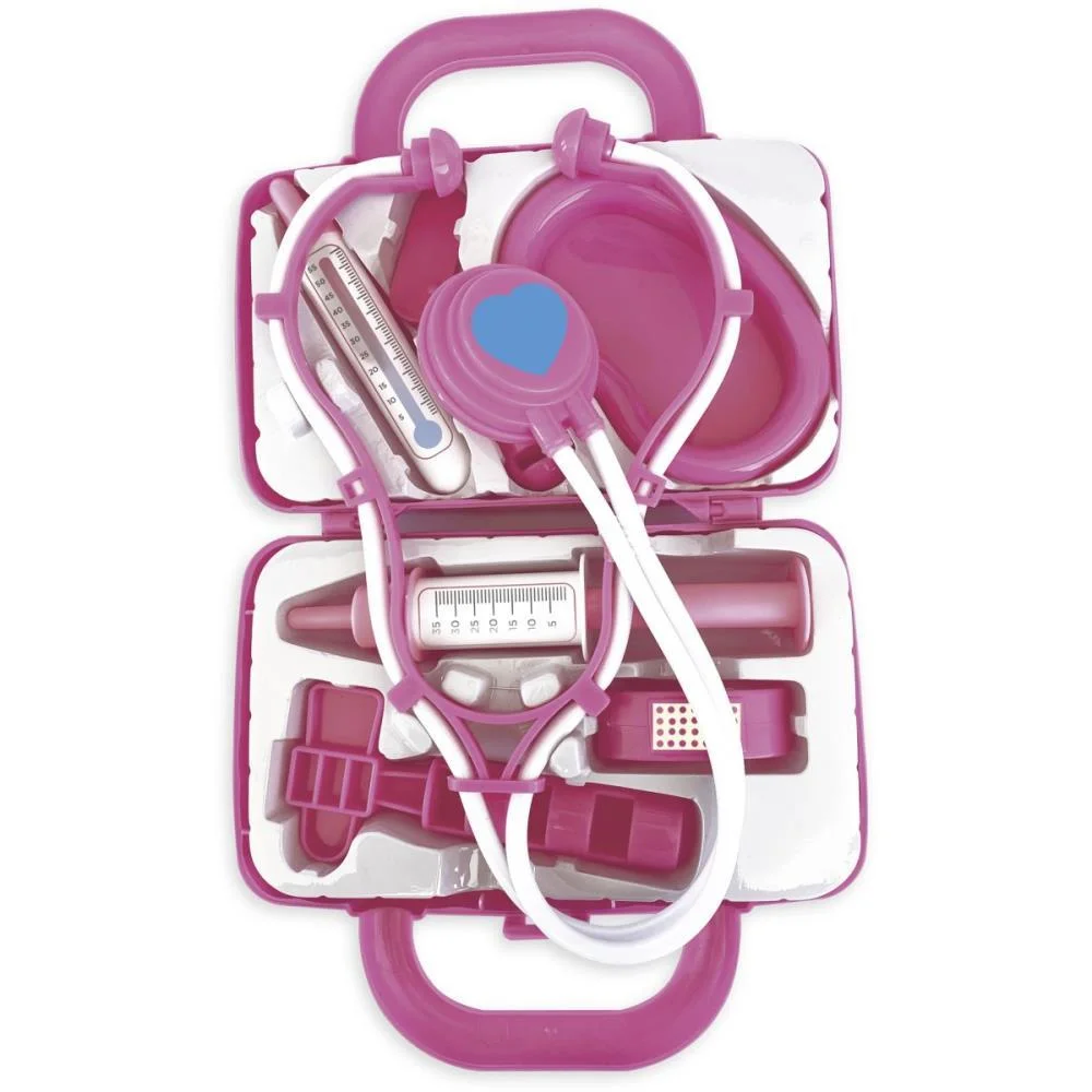 Brincando De Profissoes Pequena Doutora Maleta 7Pcs.rs Pica Pau - imagem 3