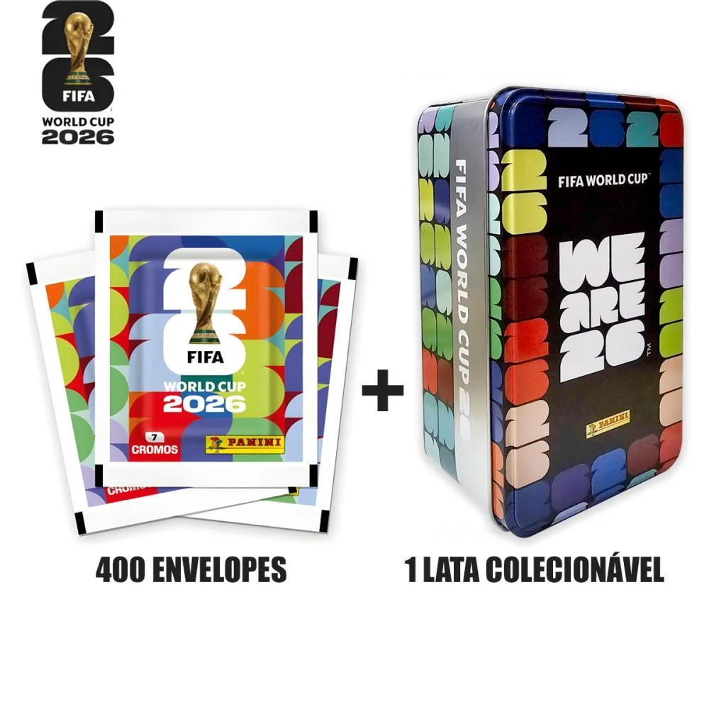 Copa Panini 2026 Figurinhas C/Lata Classic Grat Panini (Cx.c/400) - imagem 2