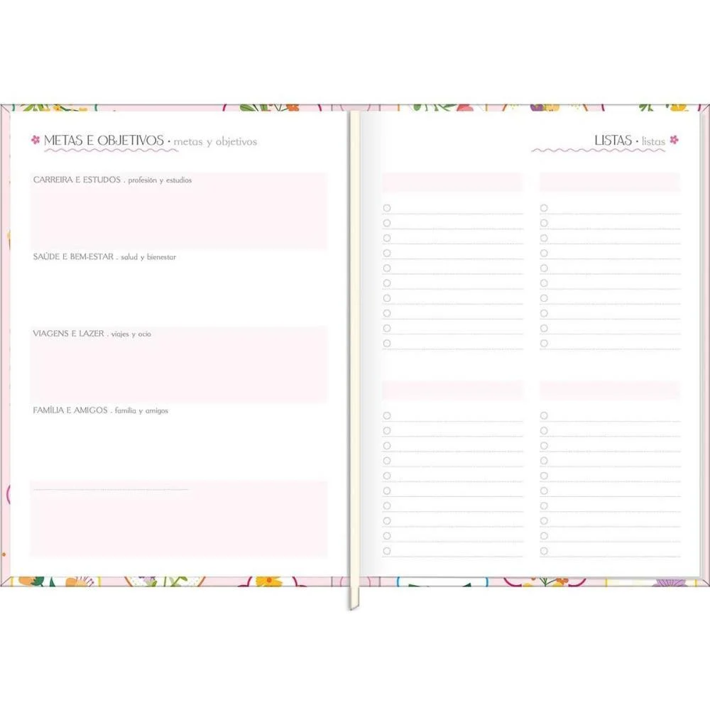 Agenda 2027 Charme Cd Cost 176F 123X166Mm Tilibra (Pct.c/04) - imagem 5