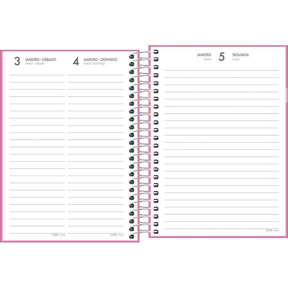 Agenda 2027 D+ Feminina Esp 176F 117X164Mm Tilibra (Pct.c/04) - imagem 4