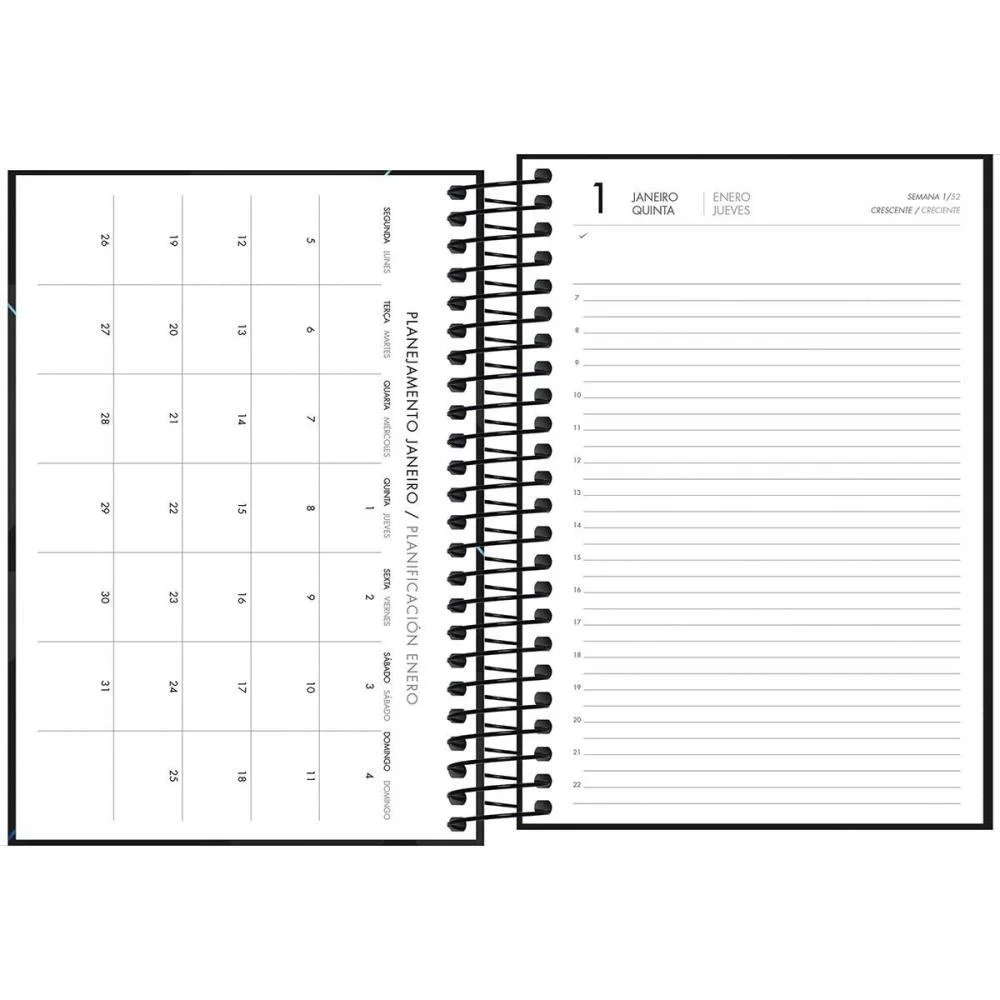 Agenda 2027 Spot Cd Esp 200Fls 129X187Mm Tilibra (Pct.c/04) - imagem 6