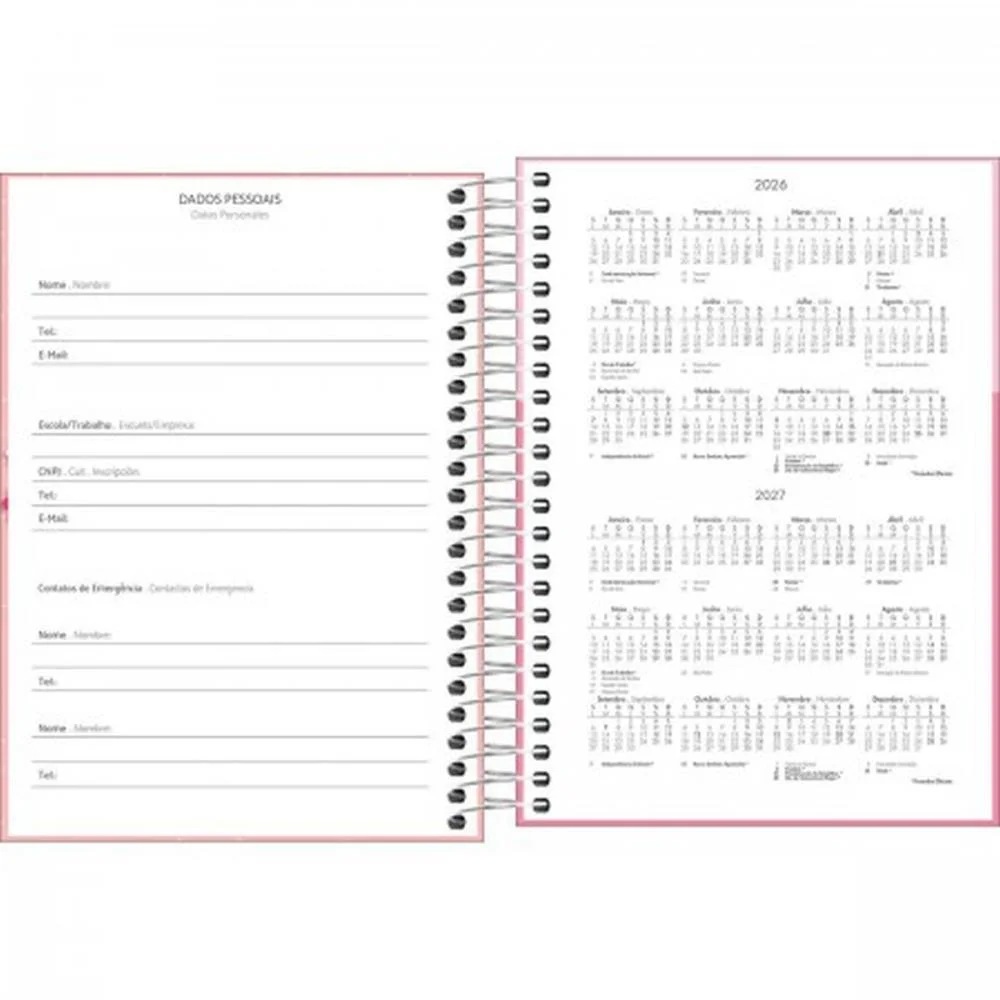 Agenda 2027 Pepper Esp Femin.160F 117X164 Tilibra (Pct.c/04) - imagem 5