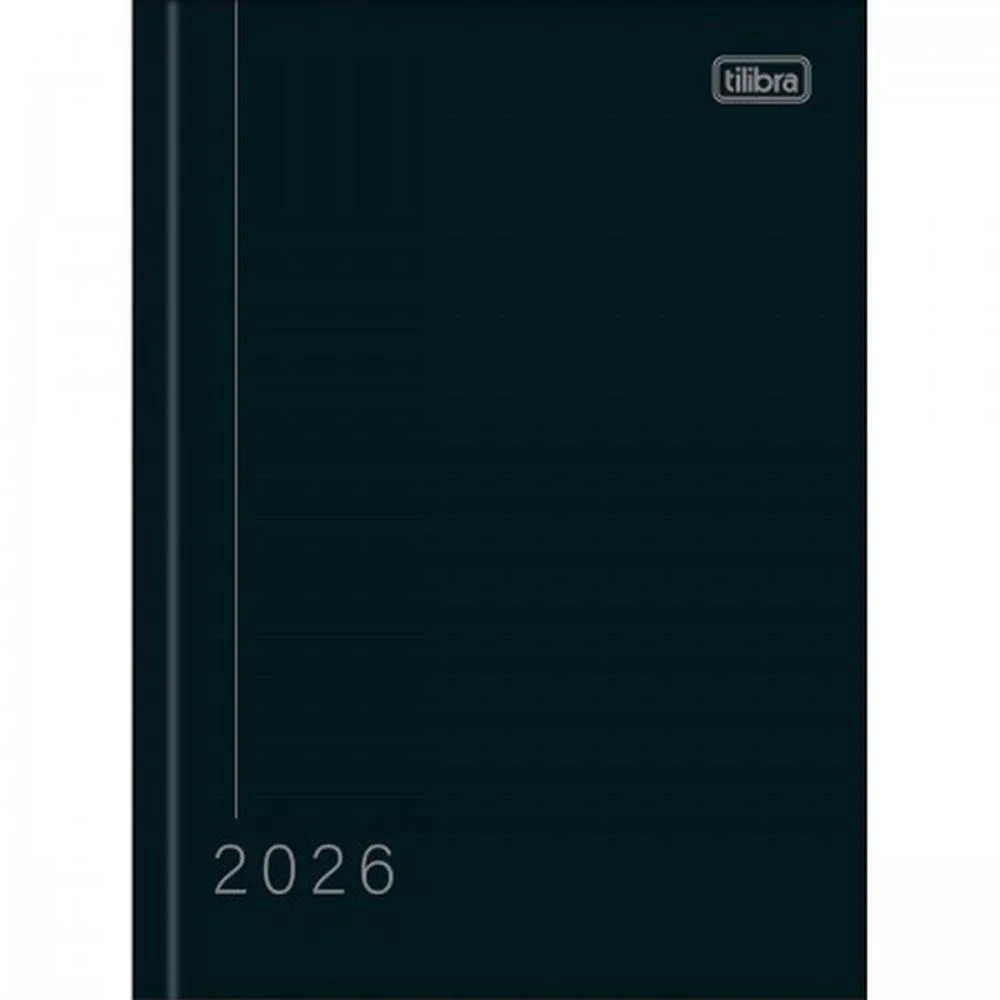Agenda 2027 Pepper Preta Cost 160F 123X166 Tilibra (Pct.c/06) - imagem 2