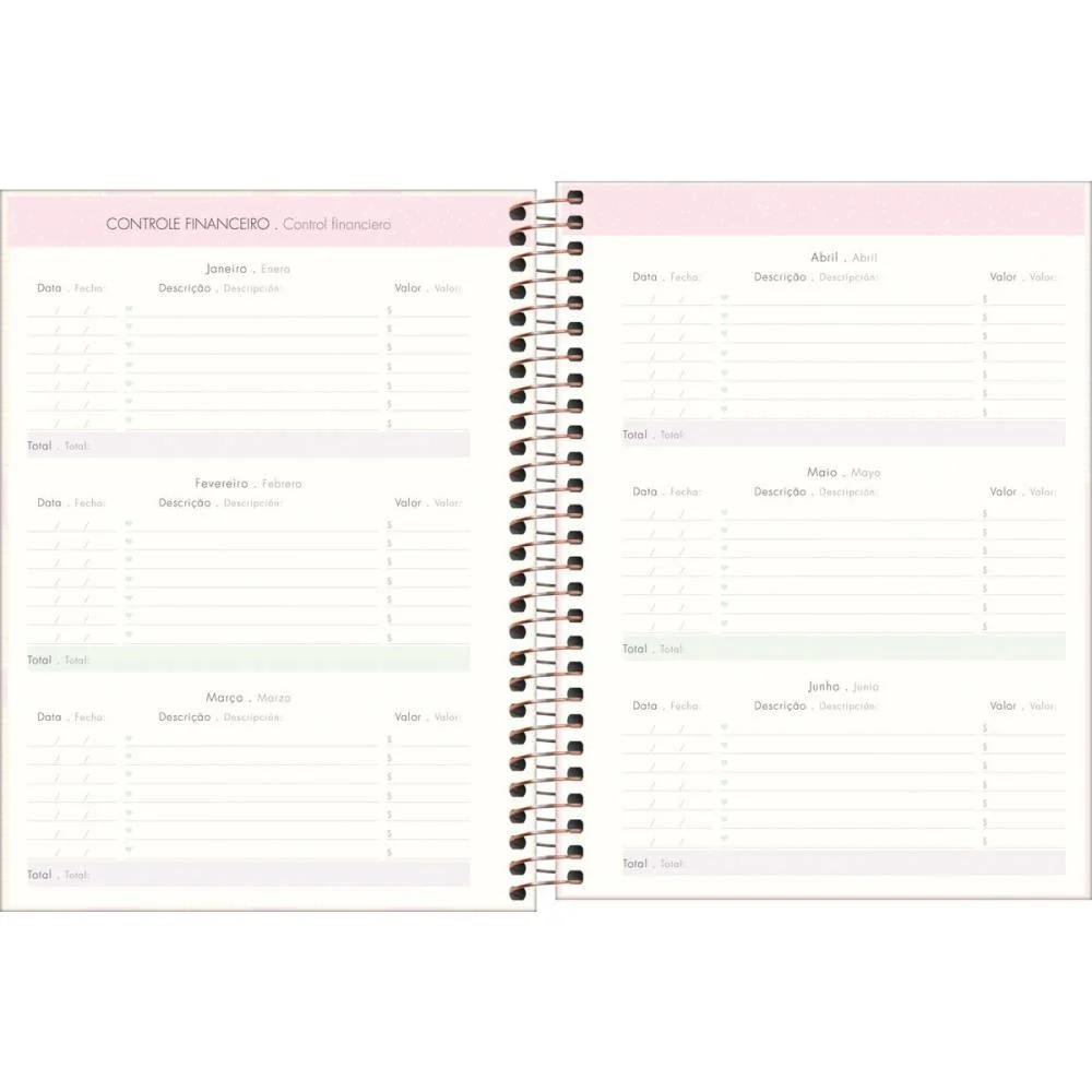 Agenda/Planner 2027 Soho Esp 80F 90G 177X240Mm Tilibra (Pct.c/04) - imagem 7